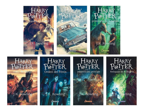 Pack Saga Harry Potter: Libros 1 A 7 - J. K. Rowling