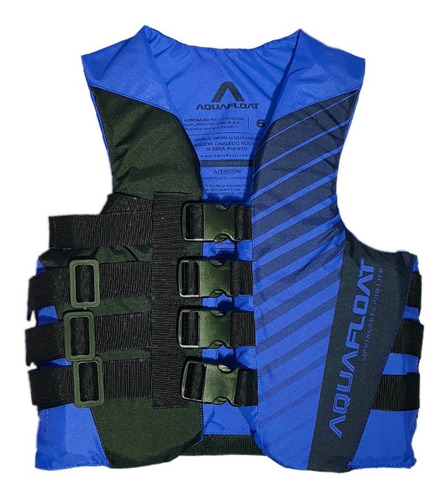 Chaleco Salvavidas Aquafloat Ski 4 Tiras Deporte Nautica