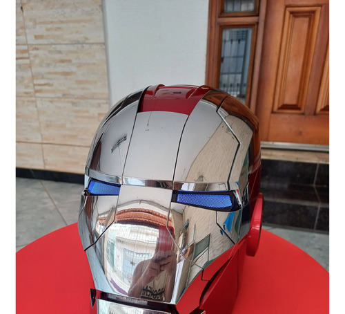 Capacete Comando Voz Mk 5 Homem De Ferro Iron Man Sem Juros