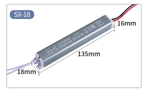 Controlador Transformador De Corriente 220v A 12v 18w