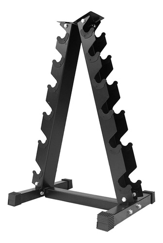 Estante Triangular Para Mancuernas Fitness Duradero