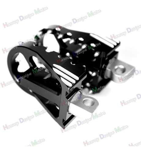 Imagen 4 de 5 de Mx Estilo Giratorio Estriberas Custom Chopper Estriberas Par