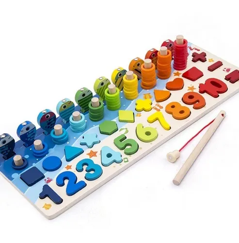 Montessori educational cheap wooden toys