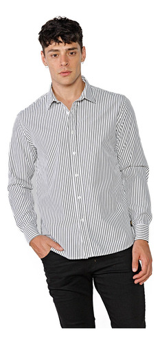 Camisa Hombre Rayada Old Bridge Modelo Becless