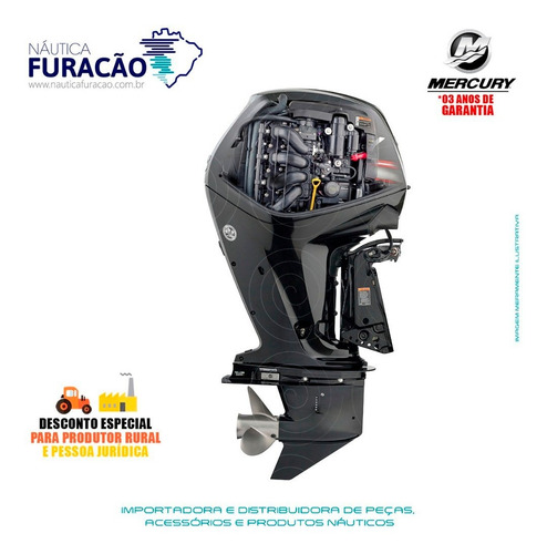 Motor De Popa Mercury 4 Tempos 115hp Ecxlpt Efi Ct