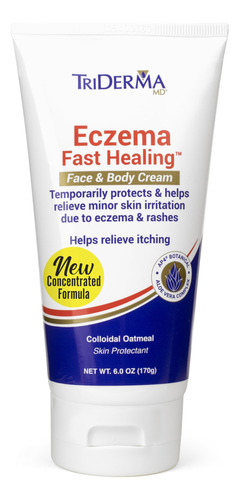 Triderma Crema Para Eccema De Curacion Rapida Para El Rostro