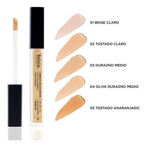 Imagen 2 de 7 de Regina Corrector De Ojeras Sin Arrugas Inicio