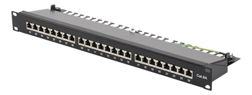 Panel Parcheo Impacto 24pto Cat6a Linkedpro Lp-pp-cs-6a-24p