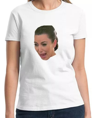 Remera Camiseta Cara Kim Kardashian Ugly Cry Unisex