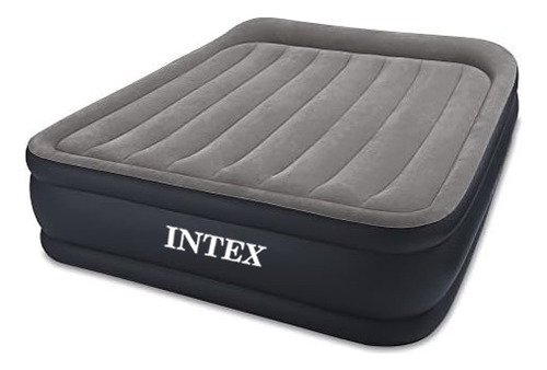 Colchon Sommier Intex Inflable Autoinflable 2 Plazas 220v