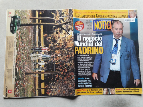 Revista Noticias Nº 1537 Junio 2006 Grondona Negocio Mundial