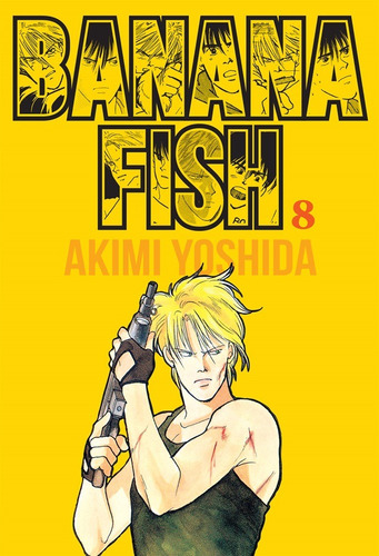 Banana Fish Vol. 8, de Yoshida, Akimi. Editora Panini Brasil LTDA, capa mole em português, 2021