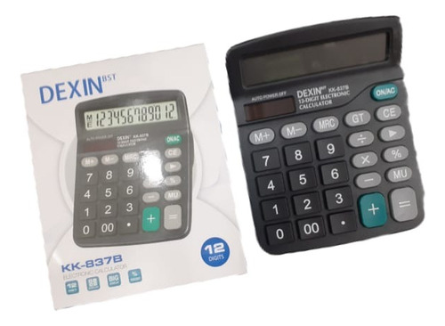 Calculadora Denix Bst Electronica Kk-837b Escritorio