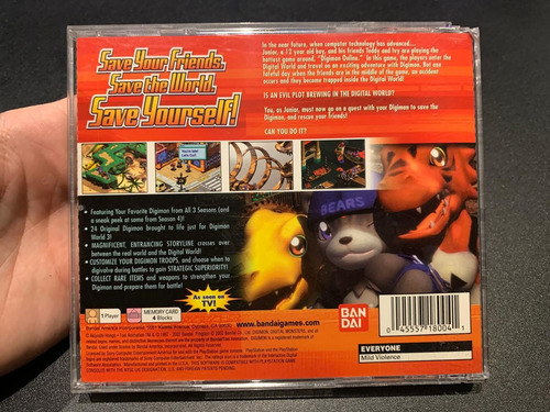 Digimon World 3 Sony Playstation Ps1 (Usado)
