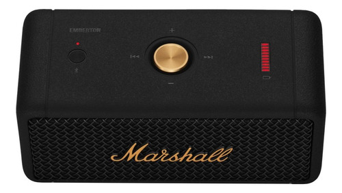 Imagen 3 de 3 de Bocina Marshall Emberton portátil con bluetooth black and brass 100V/240V