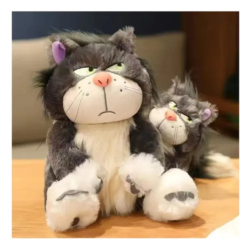 1pcs Peluche Dibujos Animados Gato Lucifer -25 Cm Color 30cm