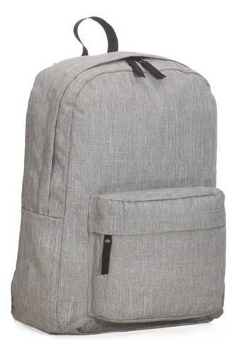 Mochila para viajar o trabajar, negra, moda masculina, color gris