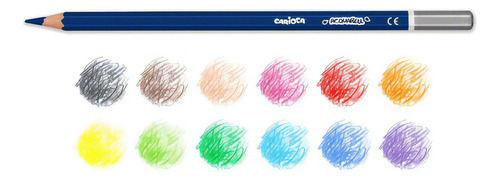 Lapices Color Carioca Acquarell X 12 Designed In Italy