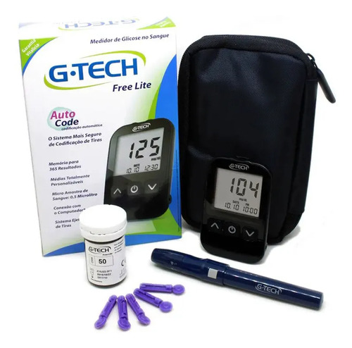 Medidor de glicose G-TECH Lite