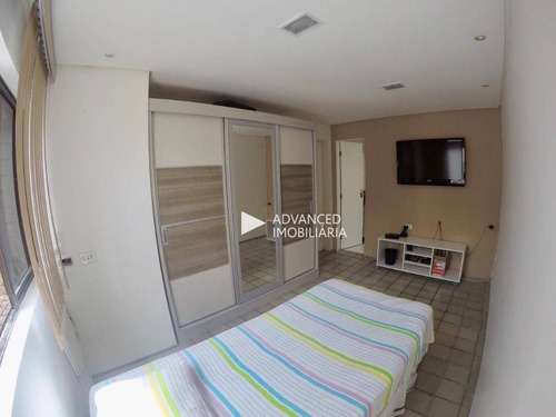 Imagem 17 de 30 de Apartamento Duplex Com 4 Dormitórios À Venda, 350 M² Por R$ 1.200.000,00 - Madalena - Recife/pe - Ad0001
