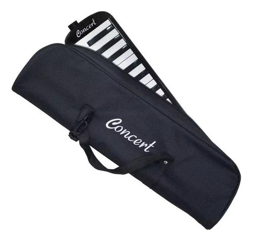 Escaleta Concert Strinberg M 37 Preta 37 Teclas Com Capa M37