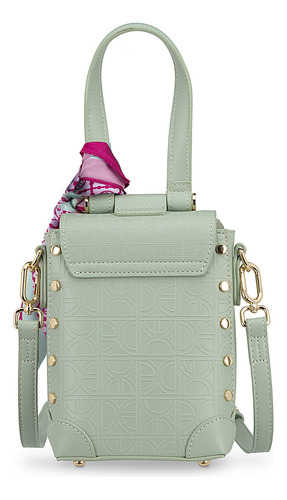 Bolsa Briefcase Cloe Ladasi Chico Color Verde