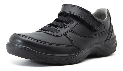 Zapatos Para Niño Flexi Escolar Piel Negro 21-26