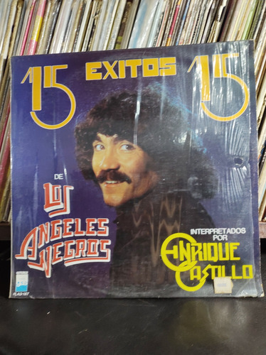 Enrique Castillo Los Angeles Negros 15éxitos Vinilo Lp Vinyl