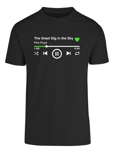 Playera Musical Pink Floyd | The Great Gig In The Sky