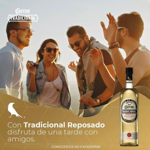 Tequila Reposado José Cuervo 950ml Cuervo Tradicional Rep