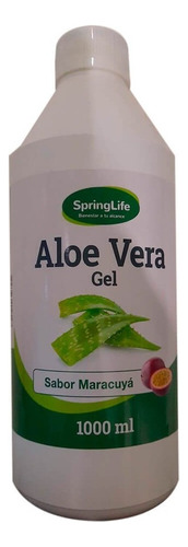 Aloe Vera Gel Sabor Maracuya 1000ml (spring Life)