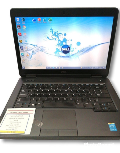 Laptop Dell Latitude Intel 4ta Gen Ci7 8gb 500gb Ssd 14.1