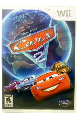 Jogo Cars 2 Nintendo Wii Mídia Física Pronta Entrega Loja