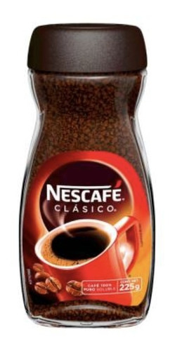 Caja Café Nescafé Clásico 12 Frascos De 225 Grs