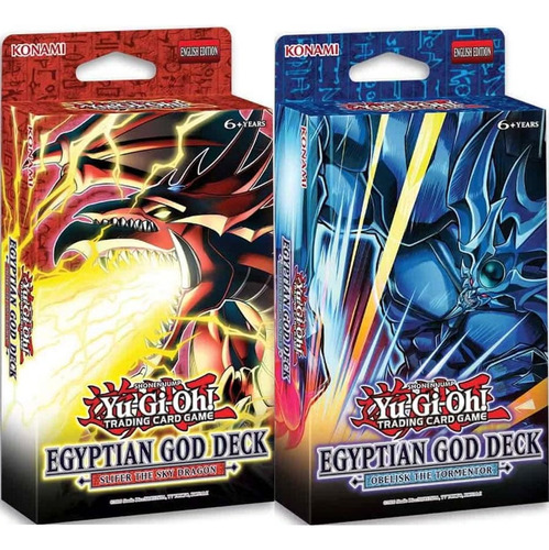 Konami Yu-gi-oh! Egyptian God Deck Slifer & Obelisk