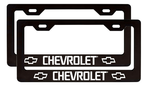 Marco Para Placas De Auto Chevrolet/tuning/protector