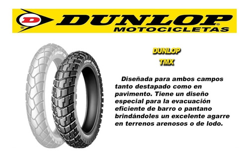 Cubierta Dunlop Trialmax Tmx 130 80 17 Africa Transalp Dompa