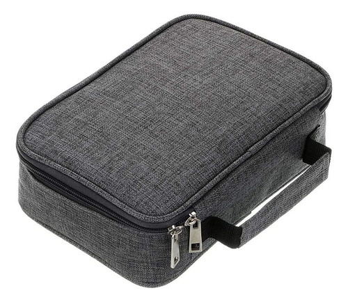 Lapicera De Gran Capacidad Con Ranuras Para 72 Lápices Color Gris 72 Capacidad De Lápices