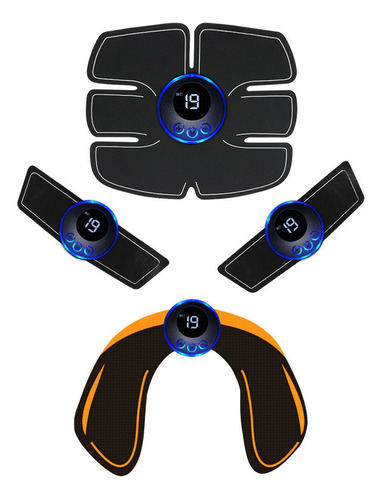 Parche Portátil De Ejercicio Muscular Glúteos Y Abdominal