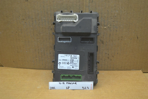 16-18 Nissan Maxima Body Control Module Bcm 284b24ra0a U Dda