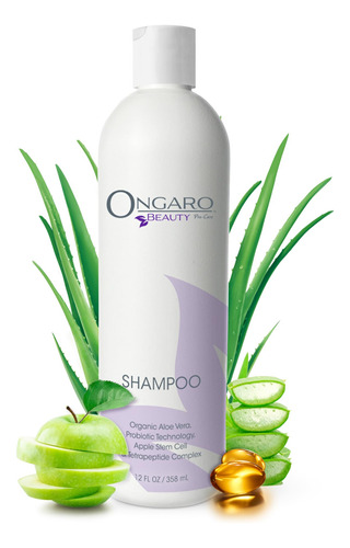 Ongaro Beauty Champu Hidratante Con Aloe Vera Organico, Extr