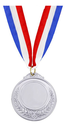 Medalla Deportiva Metálica C/cinta 5 Cm Oro,pla,bro /forcecl