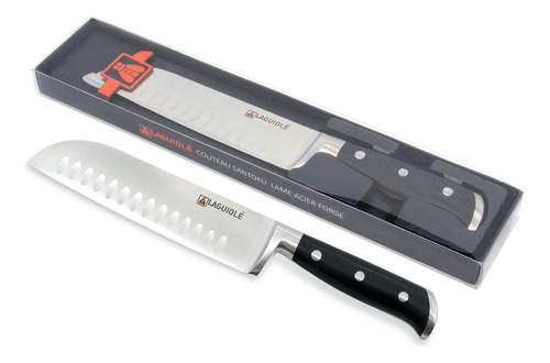 Cuchillo  Santoku De Acero Inoxidable Laguiole Cjc