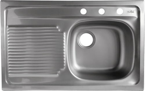 Fregadero Tarja Teka Thor Esc Derecho 80 X 51 Acero Inox