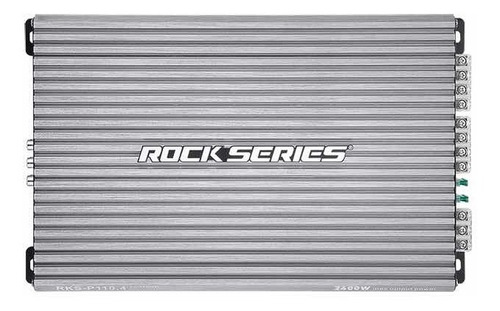 Imagen 3 de 7 de Amplificador Rock Series 4 Canales 2400w Clase Ab Rks-p110.4