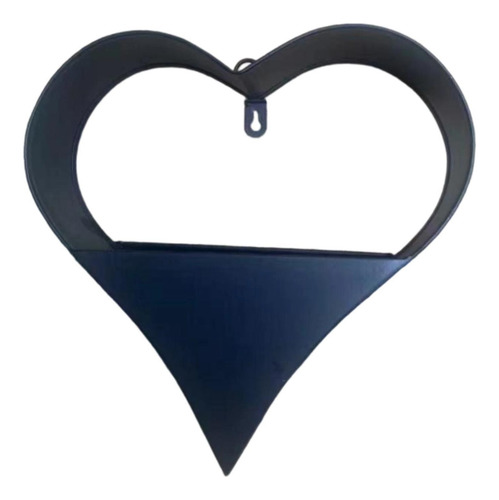 Maceta De Metal Con Forma De Corazón, Estilo Rústico, Para
