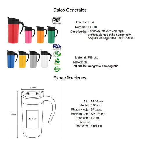 Imagen 4 de 9 de Mini Termo Antiderramable De 350 Ml