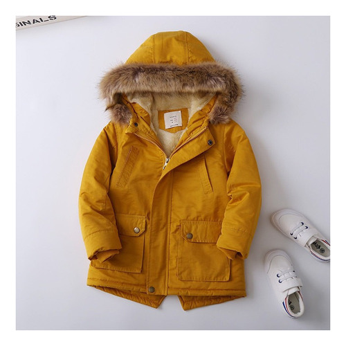 Chaquetas De Invierno Para Niños Abrigo De Manga Larga.