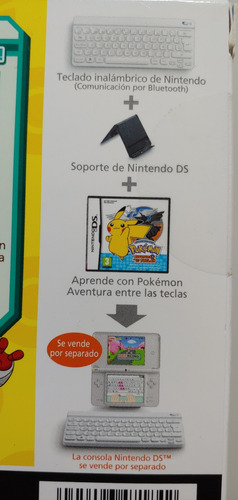 Pokémon Aventura Entre Las Teclas Teclado + Jogo Kit N O V O