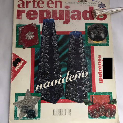 Arte En Repujado Navideño Revista Manualidades No. 11 2001